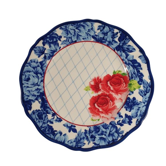 Heritage Floral Dinner Plate Pioneer Woman Replacement 10.5 In Collection Rose - Picture 3 of 6